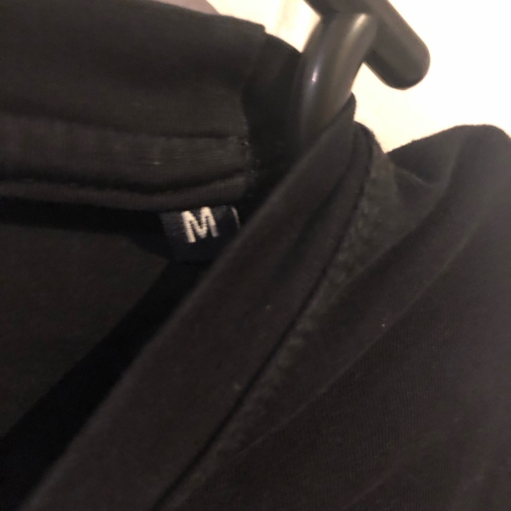 Armani Exchange men's Cotton T shirt Black Yellow Silver Logo size M Authentic - Picture 9 of 9